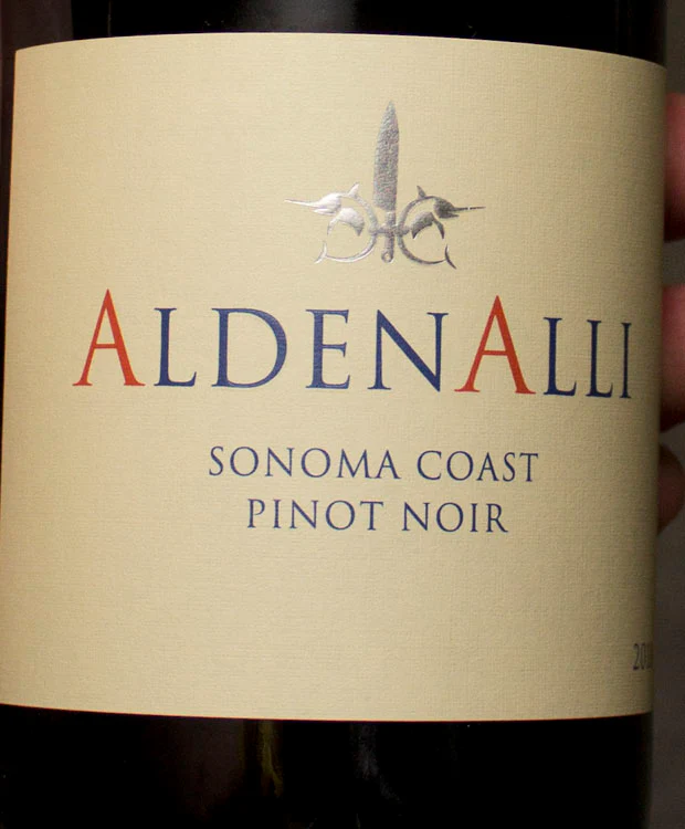 Aldenalli Pinot Noir Sonoma Coast 2018 - Image 2