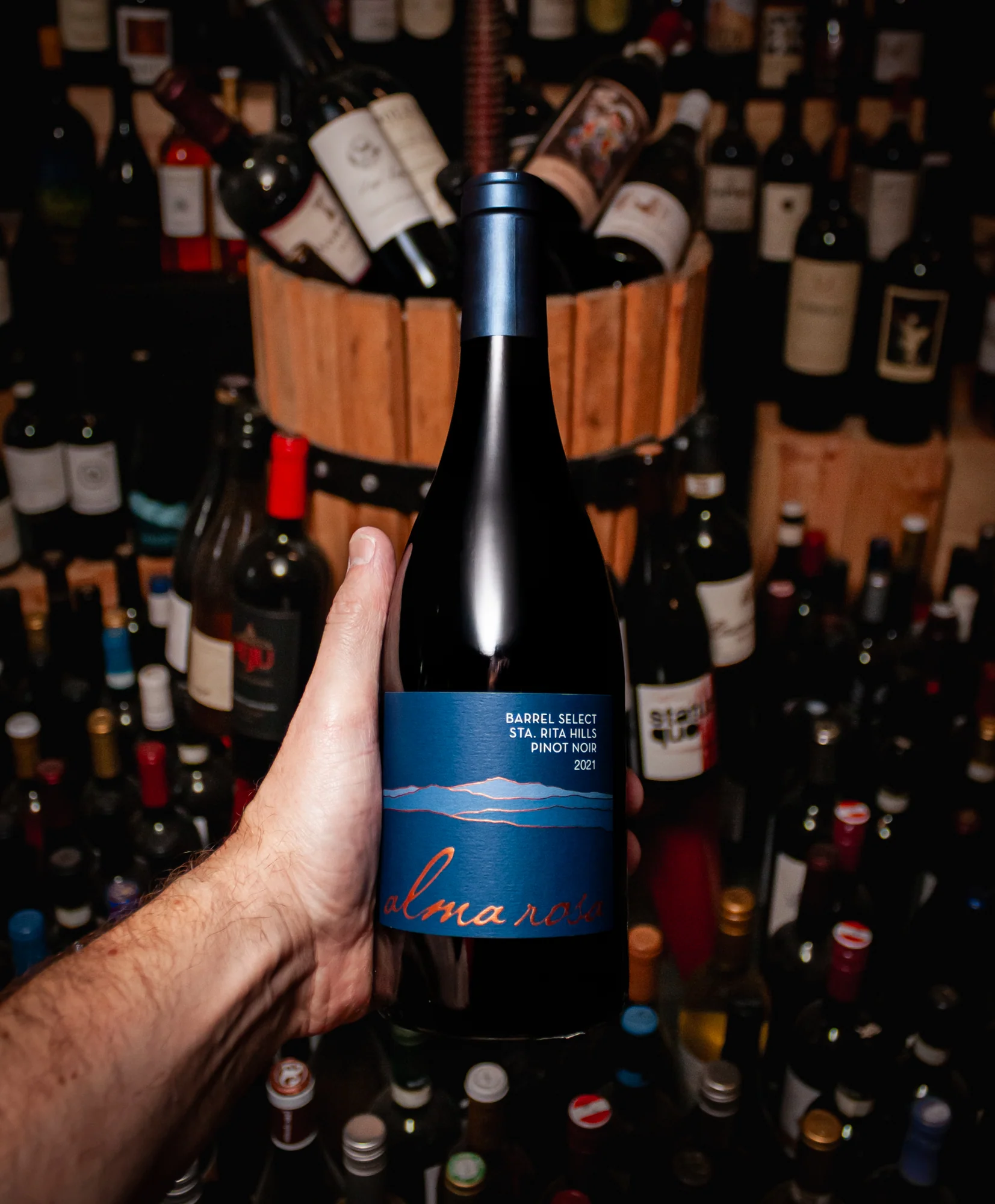 Alma Rosa Pinot Noir Barrel Select Sta. Rita Hills 2021 - Image 3