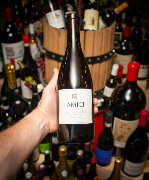 Amici Cellars Chardonnay Charles Heintz Vineyard Russian River Valley 2014