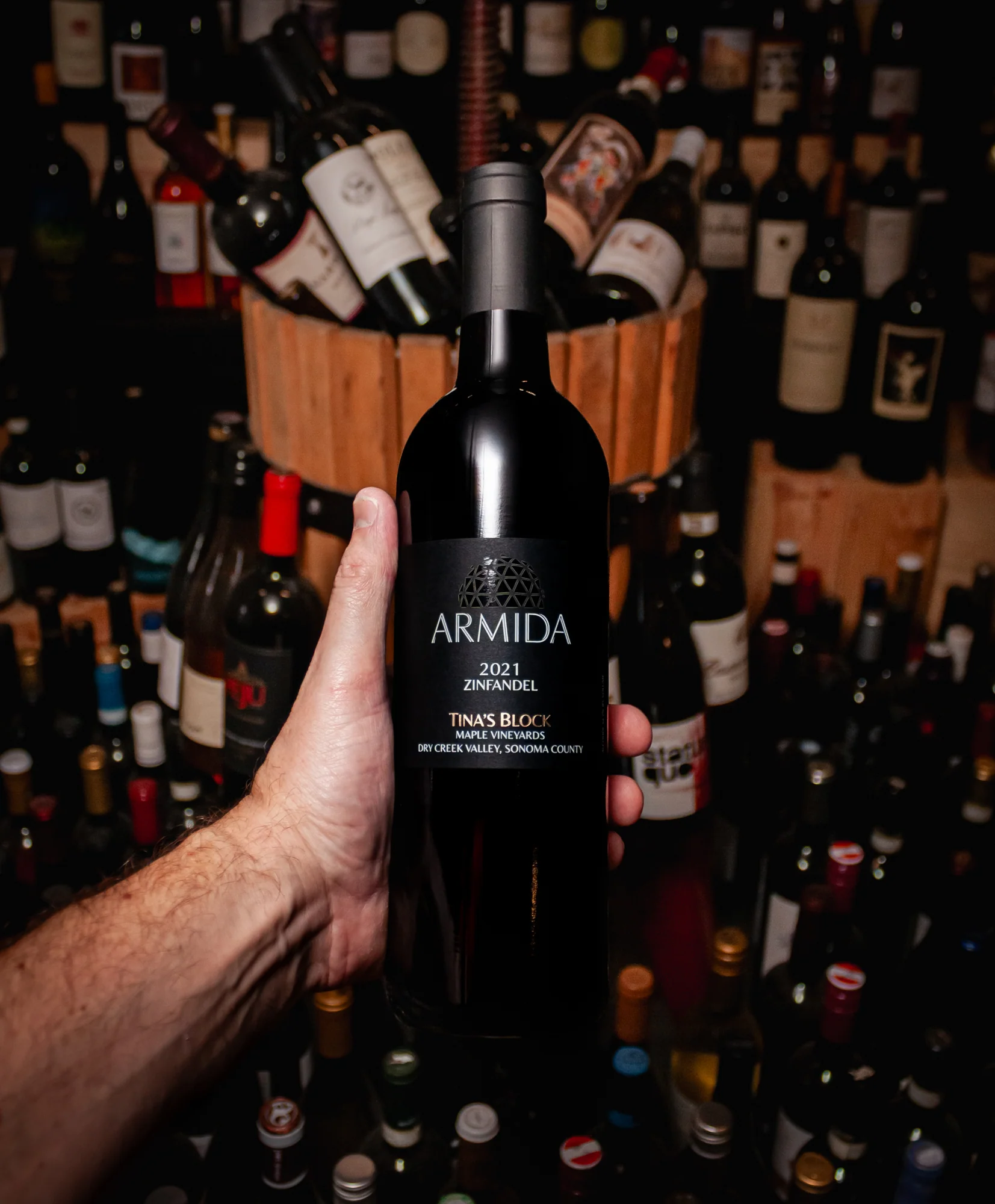 Armida Zinfandel Tina's Block Maple Vineyards Dry Creek Valley 2021
