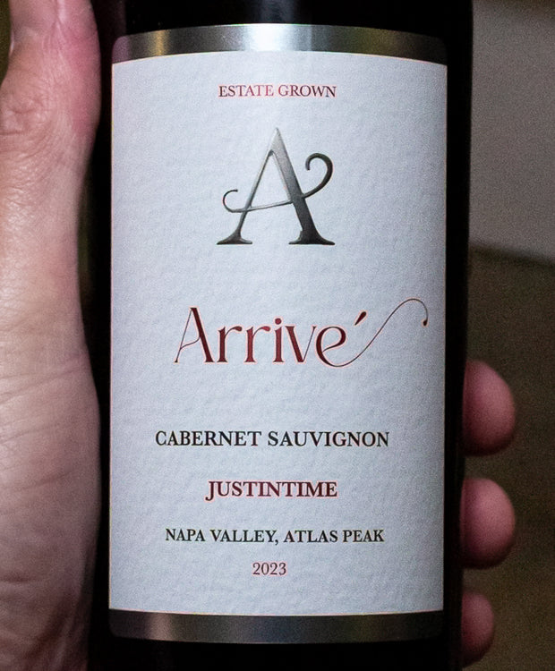 Arrivé Cellars Cabernet Sauvignon JUSTINTIME Atlas Peak Napa Valley 2023 - Image 2