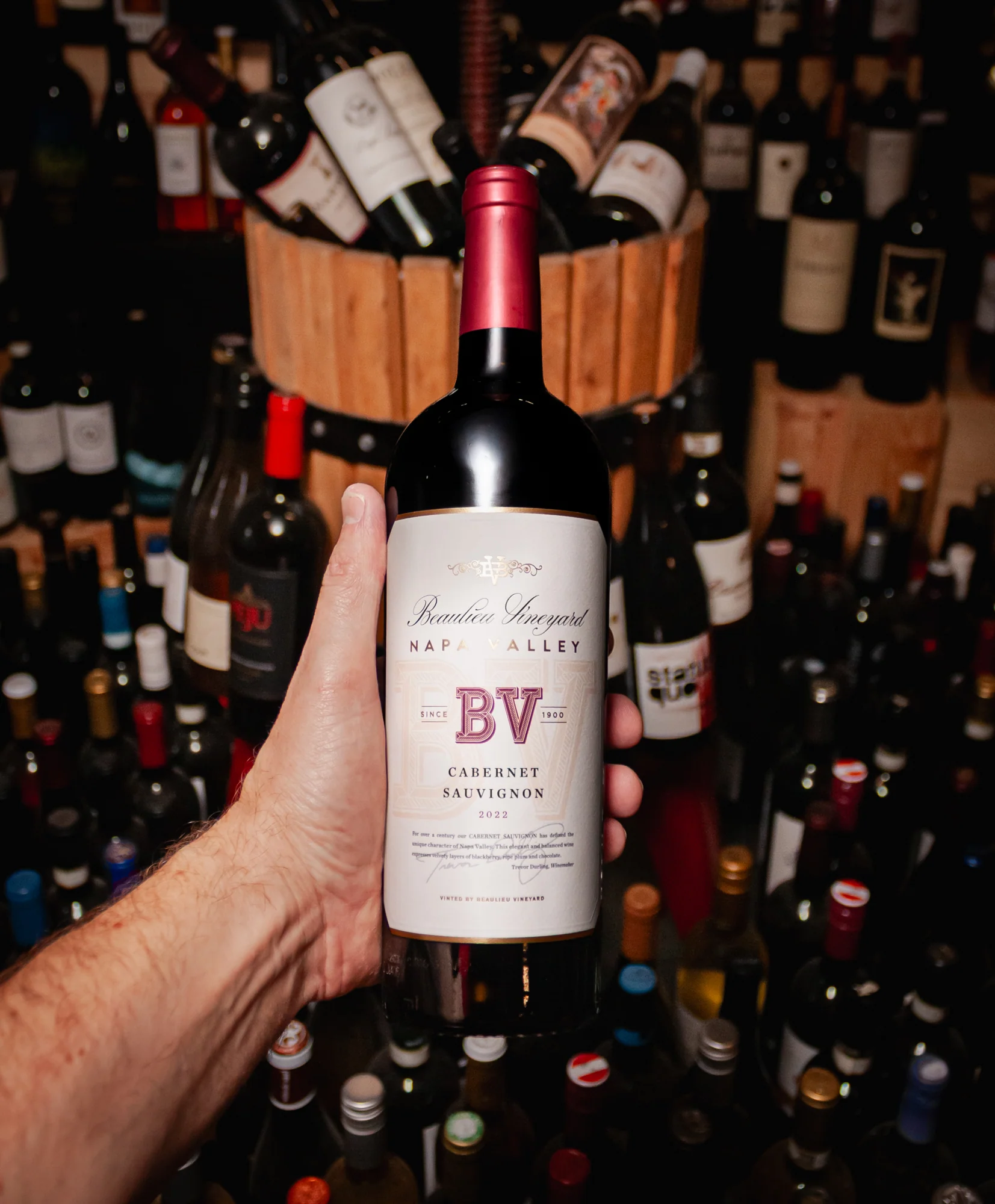 Beaulieu Vineyards BV Cabernet Sauvignon Napa Valley 2022 - Image 3
