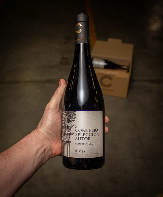 Bodegas Cornelio Rioja Alta Crianza Seleccion Autor 2018