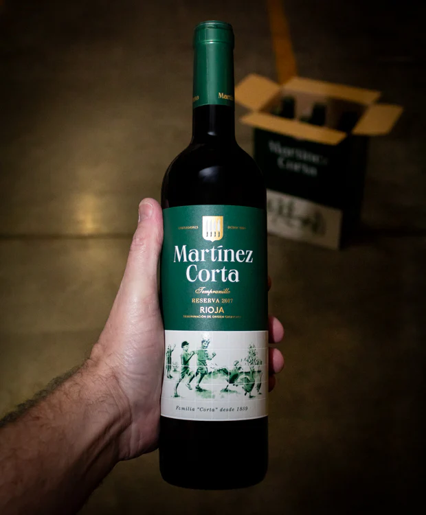Bodegas Martínez Corta Tempanillo Reserva Rioja 2017