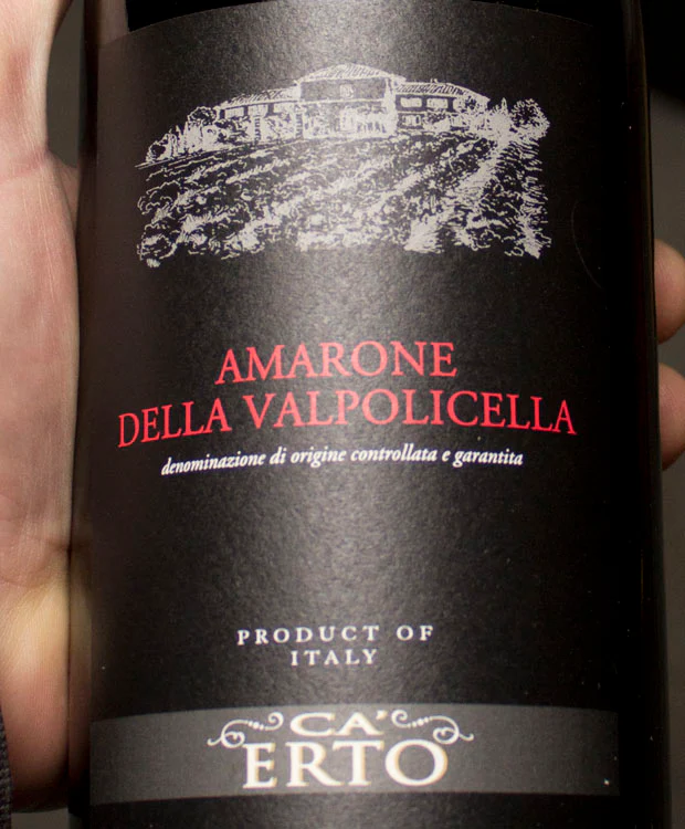 Ca'Erto Amarone della Valpolicella 2017 - Image 2