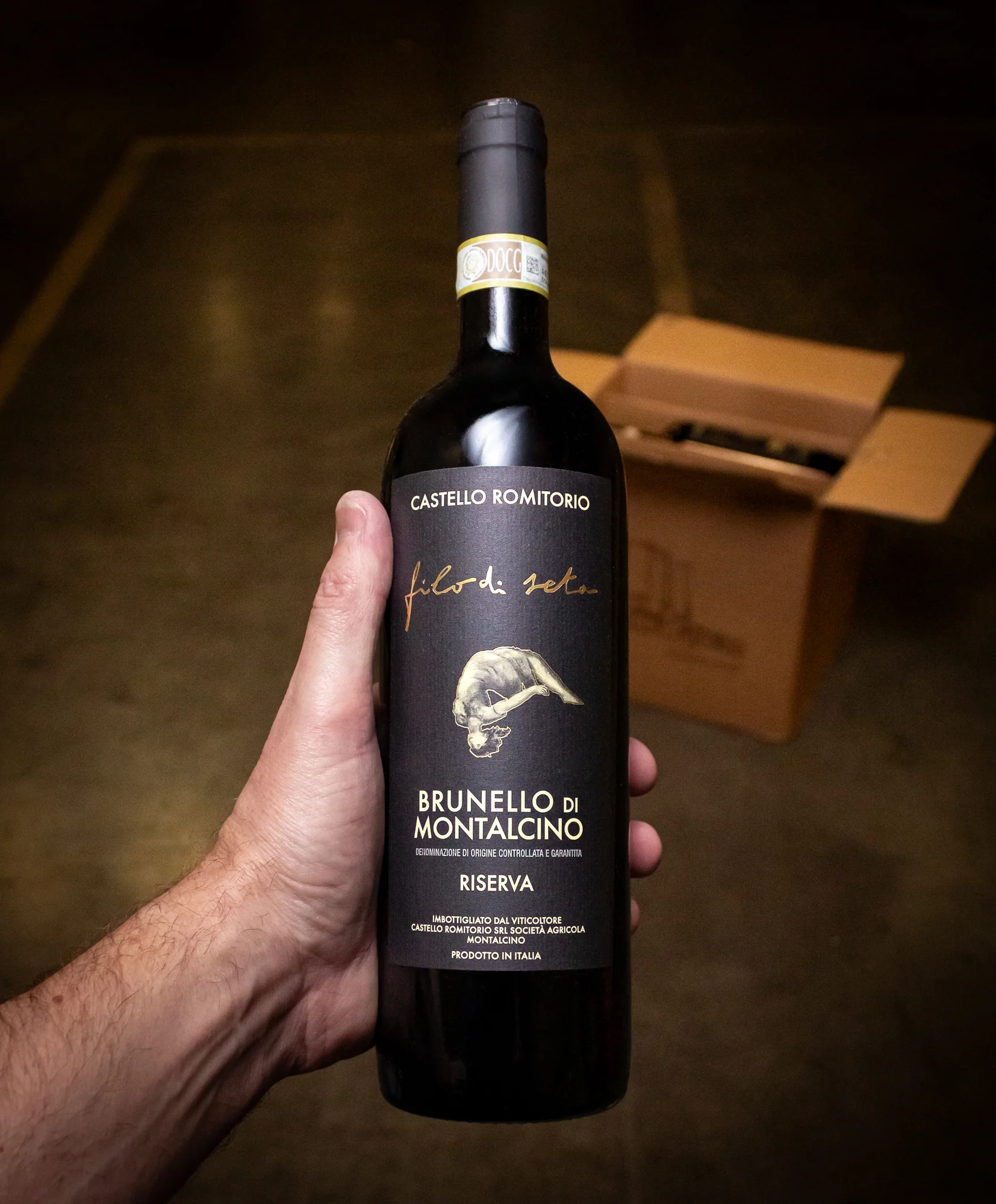 Castello di Romitorio Brunello di Montalcino Filo di Seta Riserva 2016