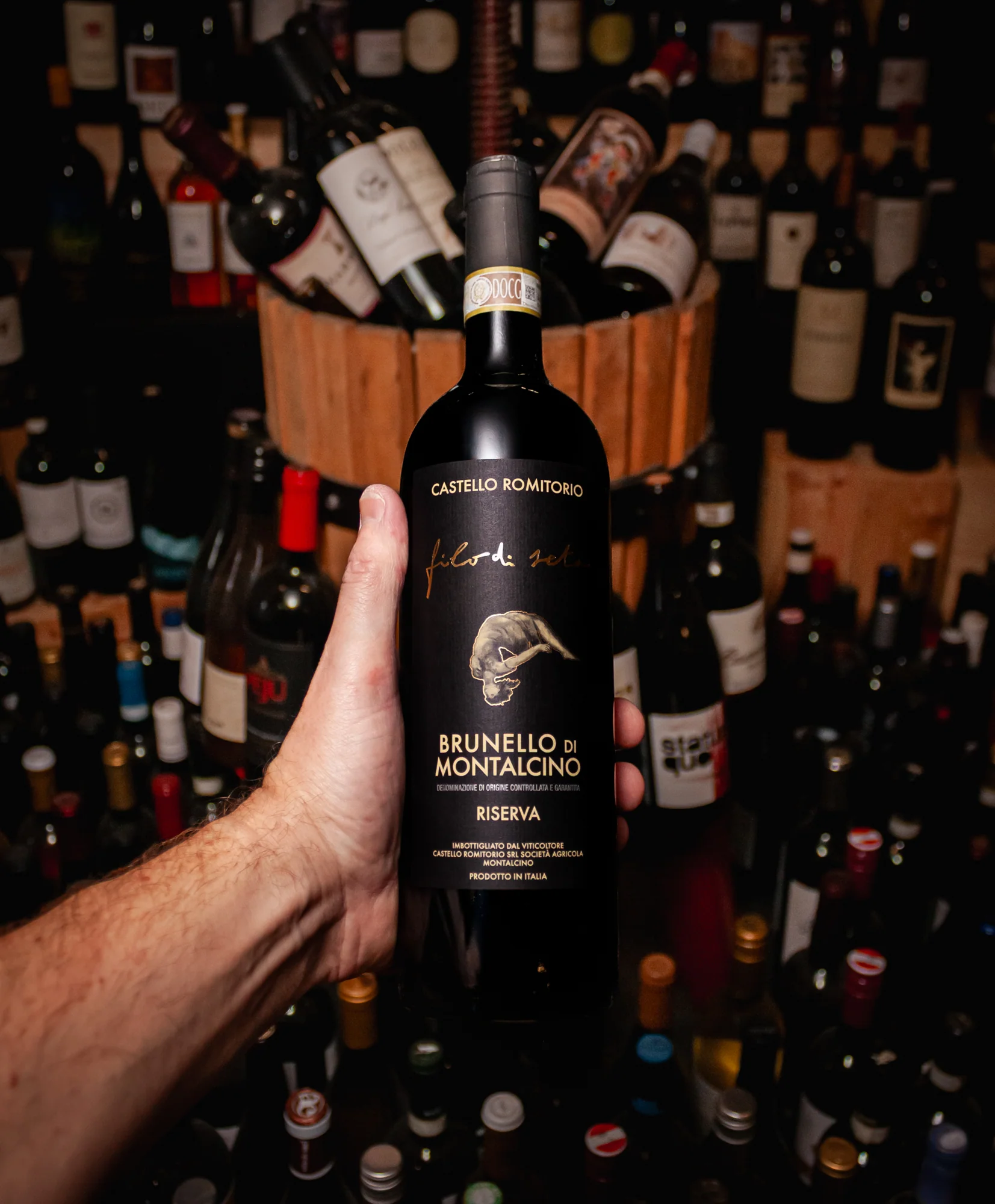 Castello di Romitorio Brunello di Montalcino Filo di Seta Riserva 2016 - Image 3