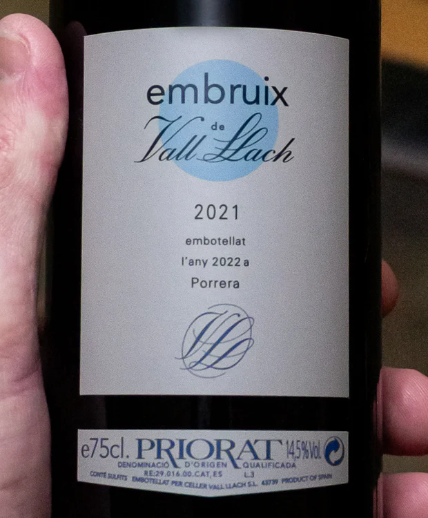 Celler Vall Llach Embruix Priorat 2021 - Image 2