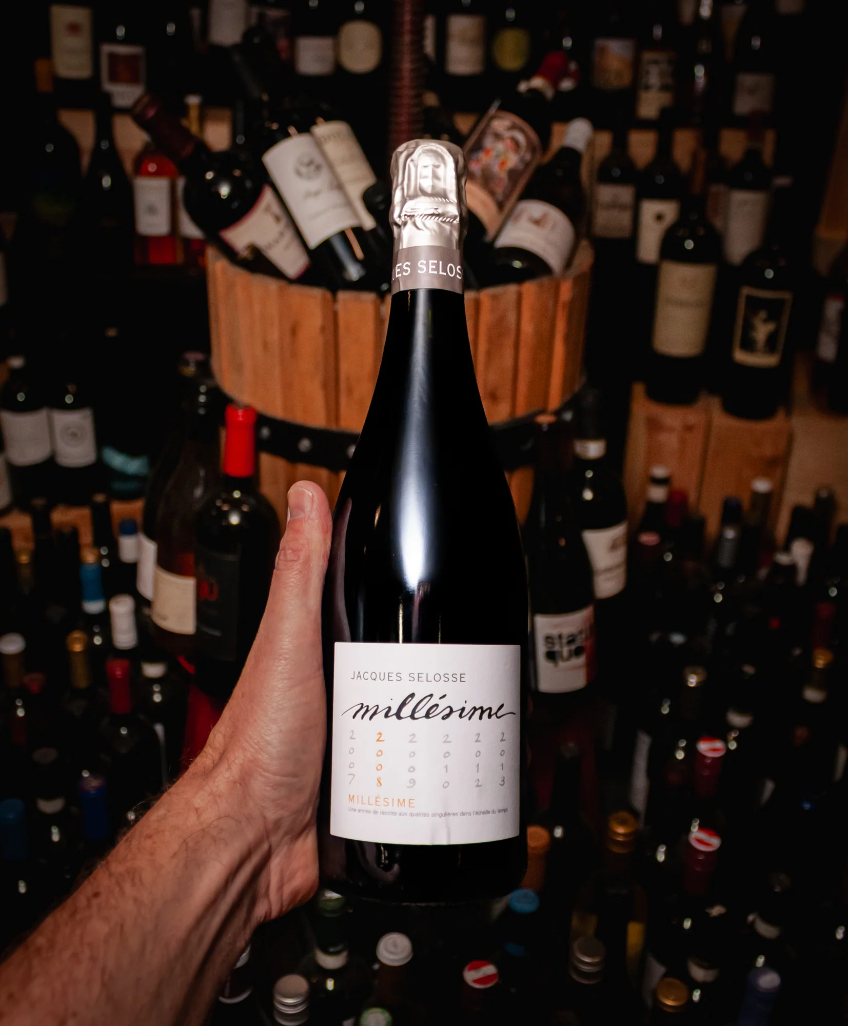 Champagne Jacques Selosse Millésime Extra Brut 2008
