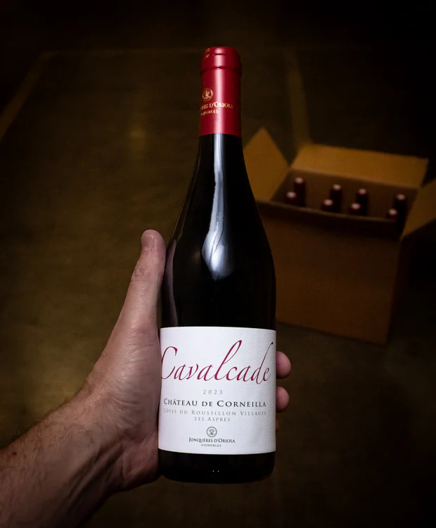 Château de Corneilla Red Blend Cavalcade Côtes du Roussillon Villages Les Aspres 2023