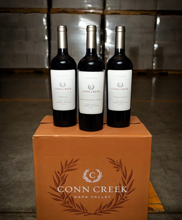Conn Creek Cabernet Sauvignon AVA Series 3-Pack Horizontal