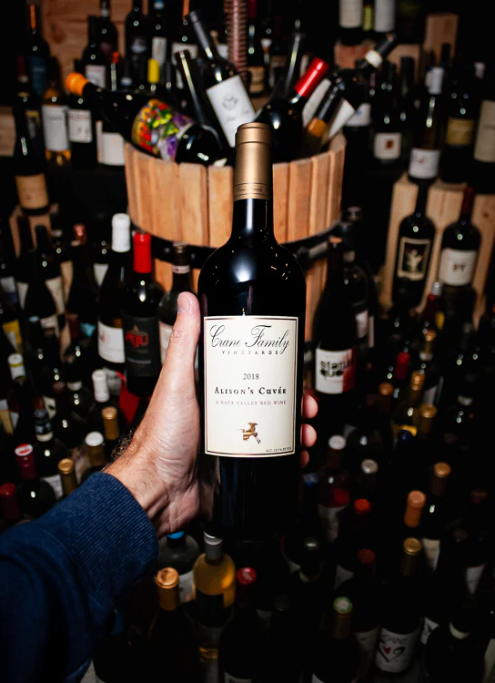 Crane Family Vineyards Red Wine Alison's Cuvee Napa Valley 2018 - Image 3