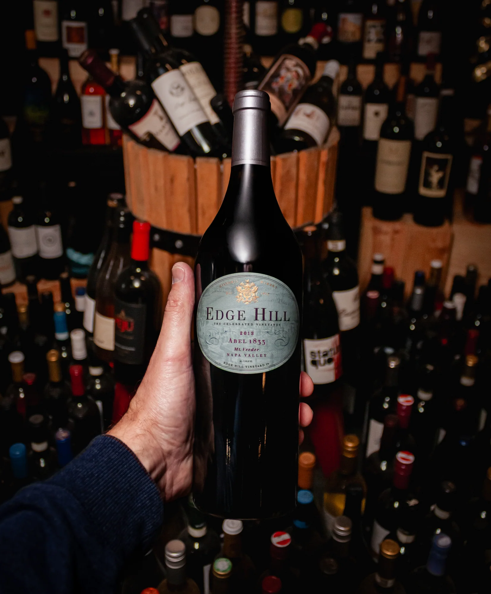 Edge Hill Red Blend Abel 1833 Mount Veeder Napa Valley 2013