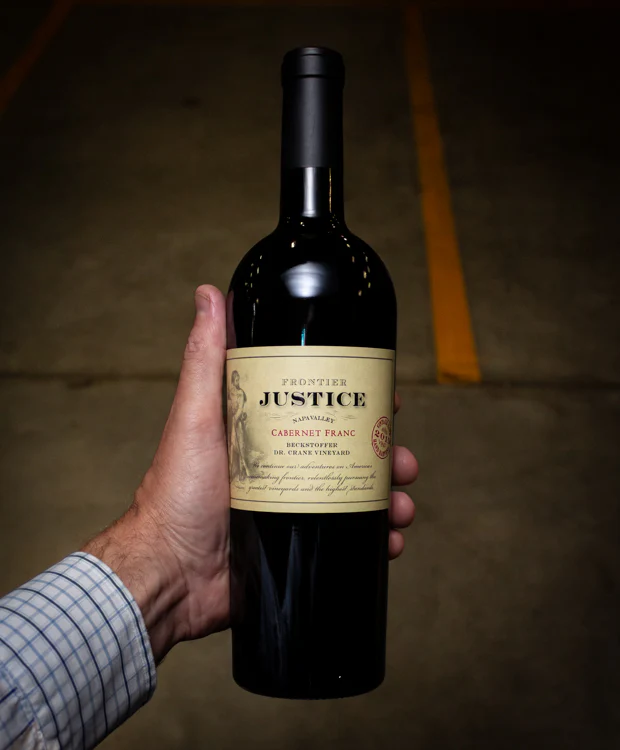Frontier Justice Cabernet Franc Beckstoffer Dr. Crane Vineyard St. Helena Napa Valley 2019