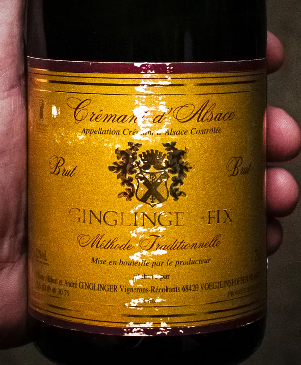 Ginglinger-Fix Cremant d'Alsace Brut 2021 (Damaged Labels) - Image 2