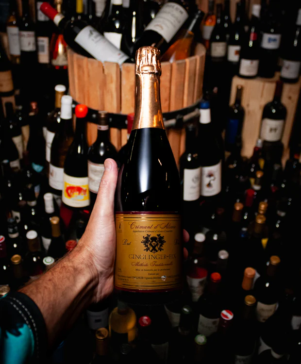 Ginglinger-Fix Cremant d'Alsace Brut 2021 (Damaged Labels) - Image 3