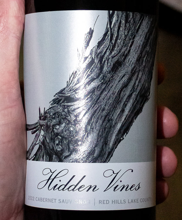 Hidden Vines Cabernet Sauvignon Red Hills Lake County 2022 (6-Pack) - Image 2