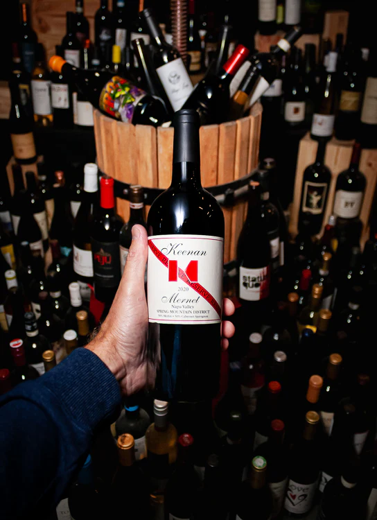 Keenan Red Blend Mernet Reserve Spring Mountain District Napa Valley 2020 - Image 3