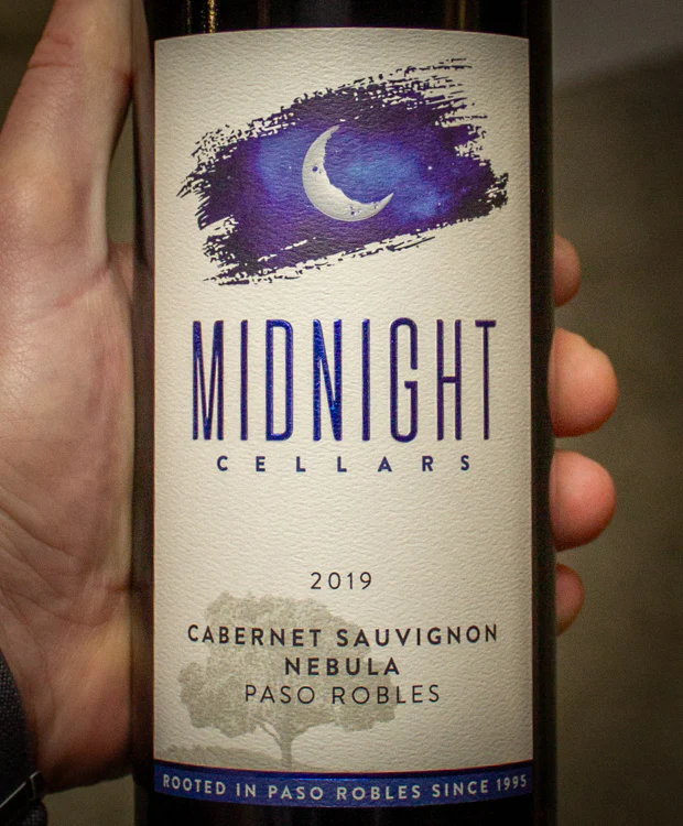 Midnight Cellars Cabernet Sauvignon Nebula Paso Robles 2019 - Image 2