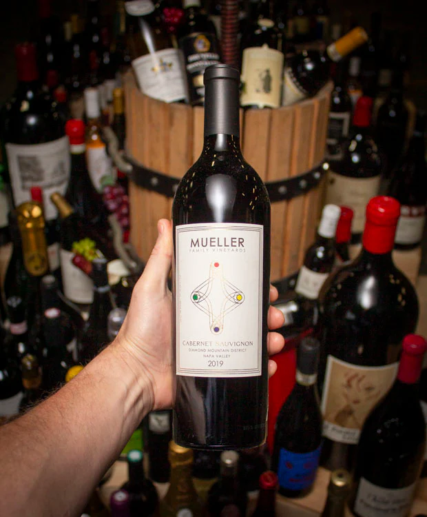 Mueller Family Vineyards Cabernet Sauvignon Diamond Mountain District Napa Valley 2019