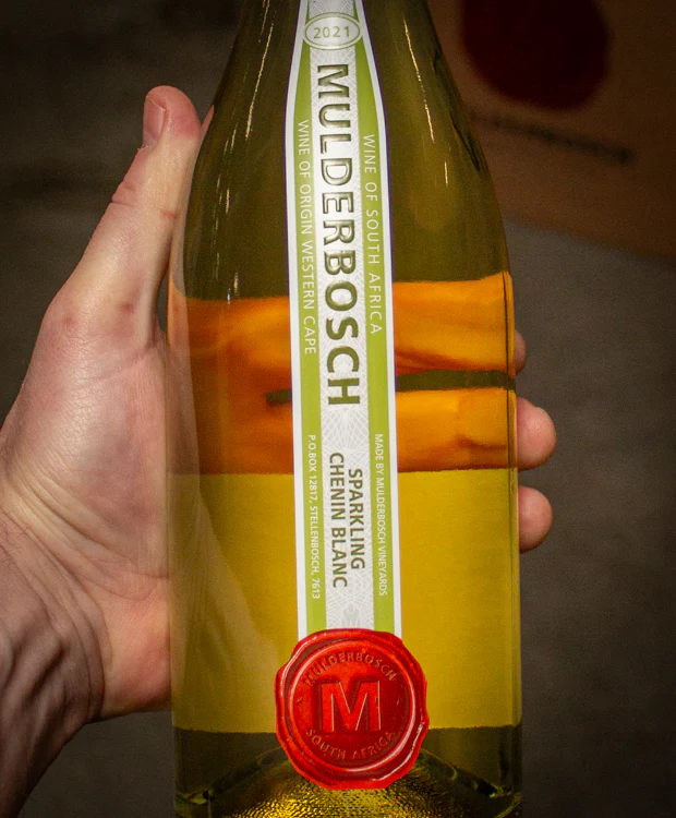 Mulderbosch Sparkling Chenin Blanc Brut 2021 - Image 2