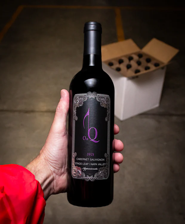On Q Cabernet Sauvignon Appassionata Stags Leap District Napa Valley 2021