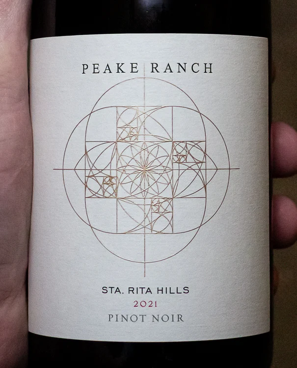 Peake Ranch Pinot Noir Sta. Rita Hills 2021 - Image 2