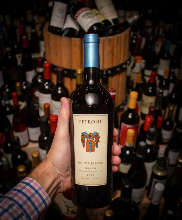 Petroni Vineyards Sangiovese Poggio alla Pietra Vineyard Moon Mountain District 2013 - Image 3