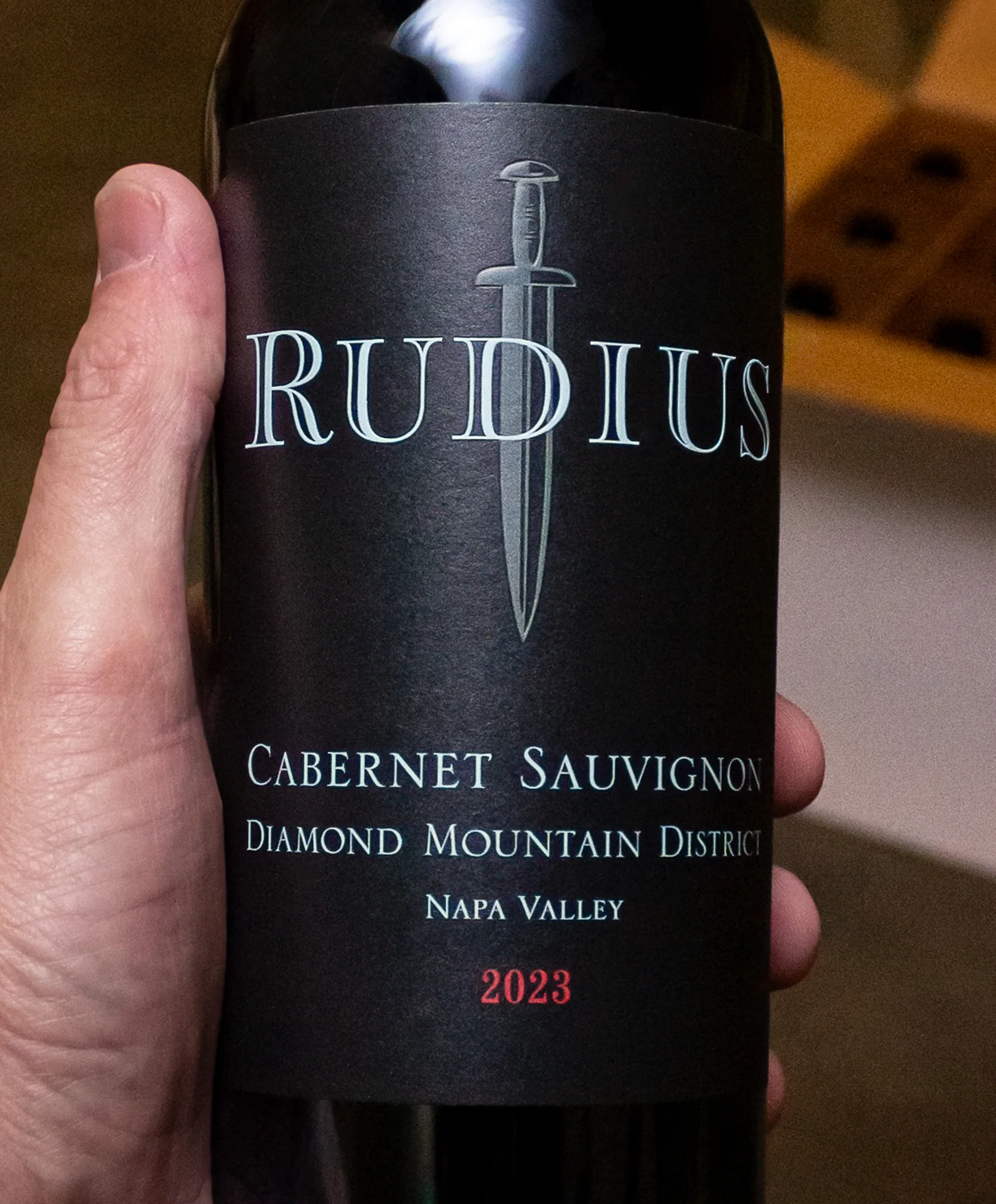 Rudius Cabernet Sauvignon Diamond Mountain Napa Valley 2023 - Image 2