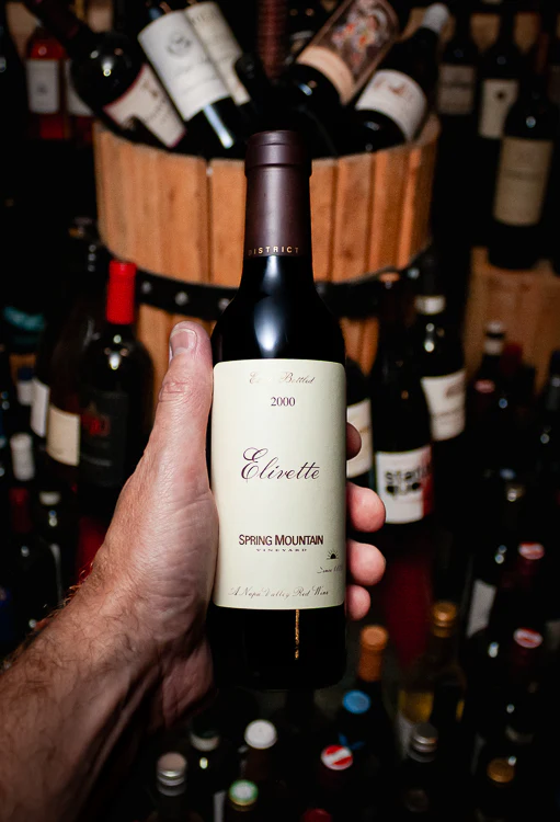 Spring Mountain Vineyard Red Blend Elivette Spring Mountain District Napa Valley 2000 (Half Bottle 375mL)