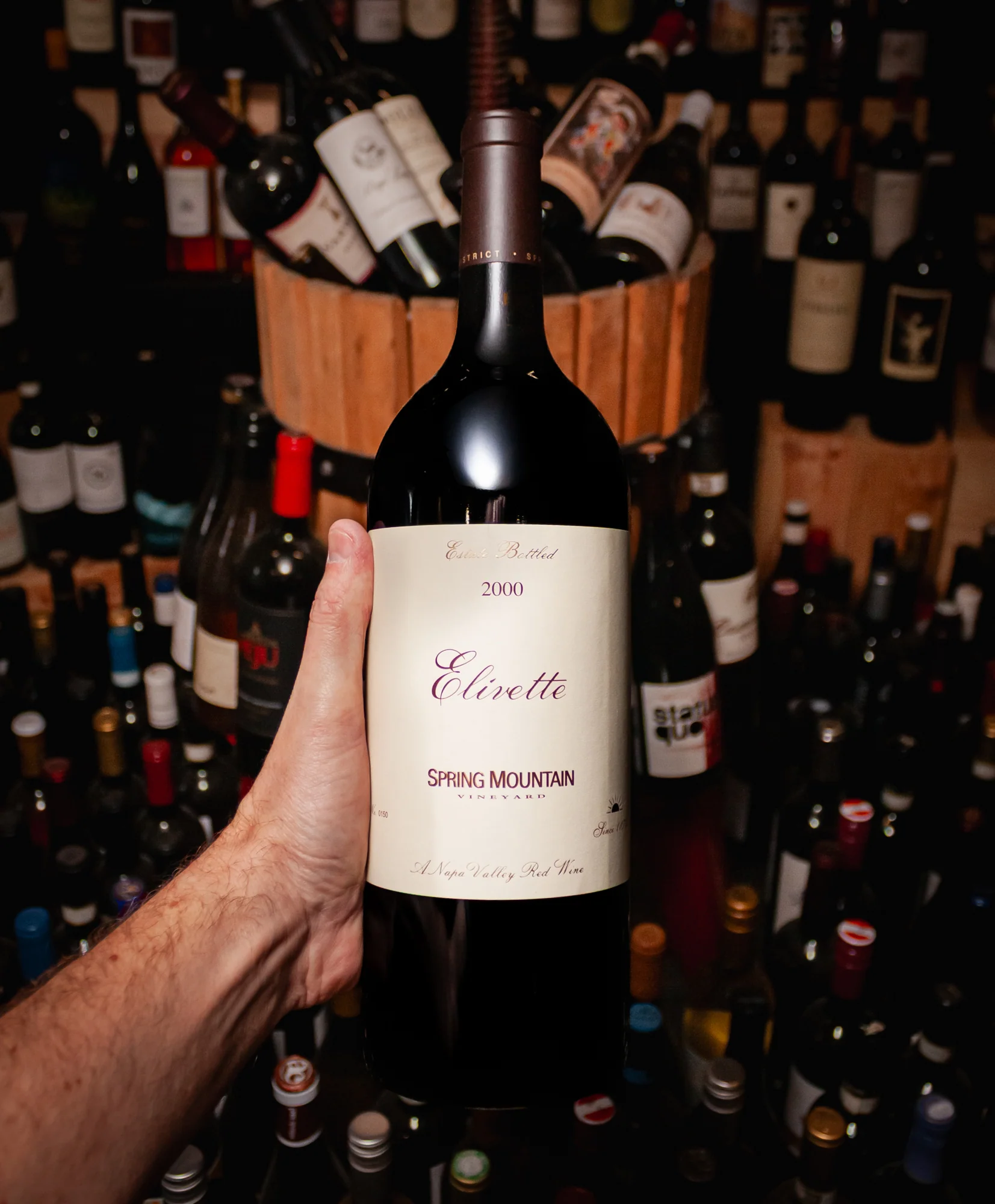 Spring Mountain Vineyard Red Blend Elivette Spring Mountain District Napa Valley 2000 (Magnum 1.5L)