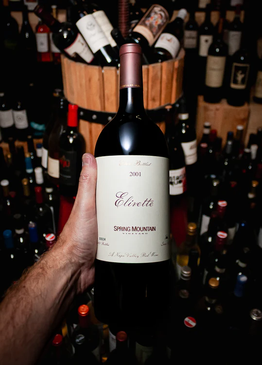 Spring Mountain Vineyard Red Blend Elivette Spring Mountain District Napa Valley 2001 (Magnum 1.5L)