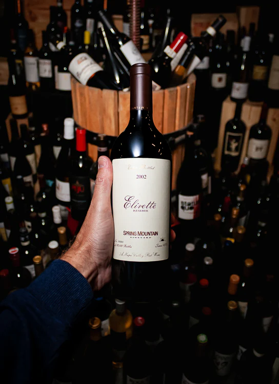 Spring Mountain Vineyard Red Blend Elivette Spring Mountain District Napa Valley 2002