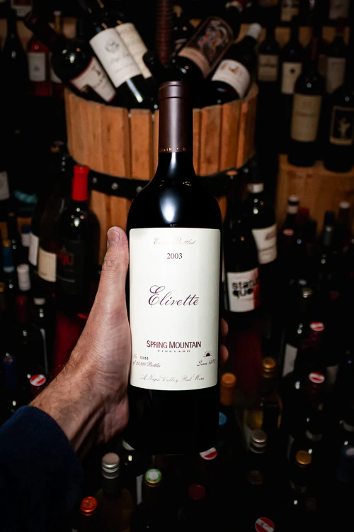 Spring Mountain Vineyard Red Blend Elivette Spring Mountain District Napa Valley 2003 - Image 2