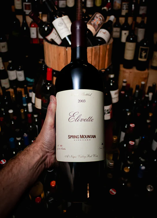 Spring Mountain Vineyard Red Blend Elivette Spring Mountain District Napa Valley 2003 (Double Magnum 3L) - Image 3