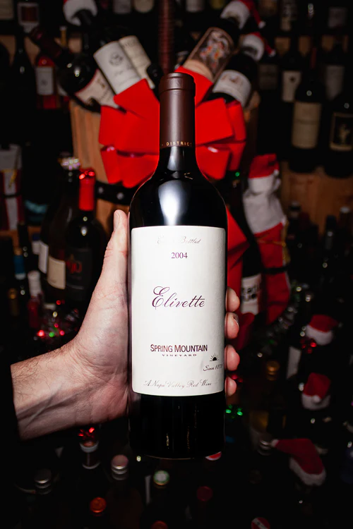 Spring Mountain Vineyard Red Blend Elivette Spring Mountain District Napa Valley 2004