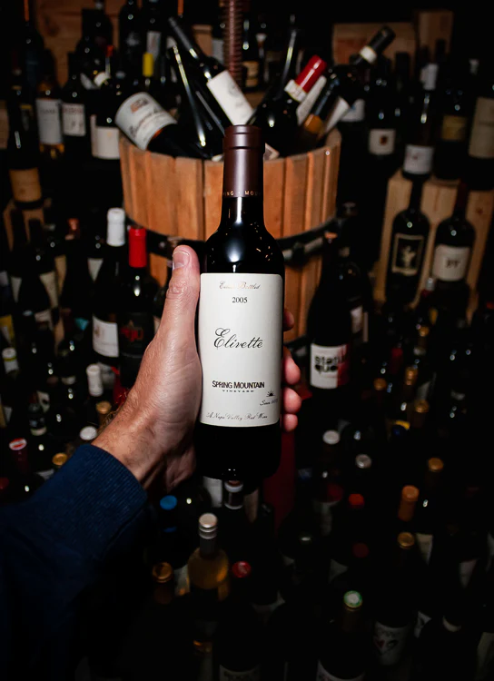 Spring Mountain Vineyard Red Blend Elivette Spring Mountain District Napa Valley 2005 (Half Bottle 375mL)