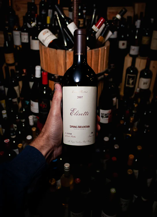 Spring Mountain Vineyard Red Blend Elivette Spring Mountain District Napa Valley 2007