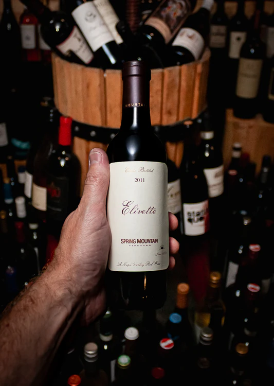 Spring Mountain Vineyard Red Blend Elivette Spring Mountain District Napa Valley 2011 (Half Bottle 375mL)