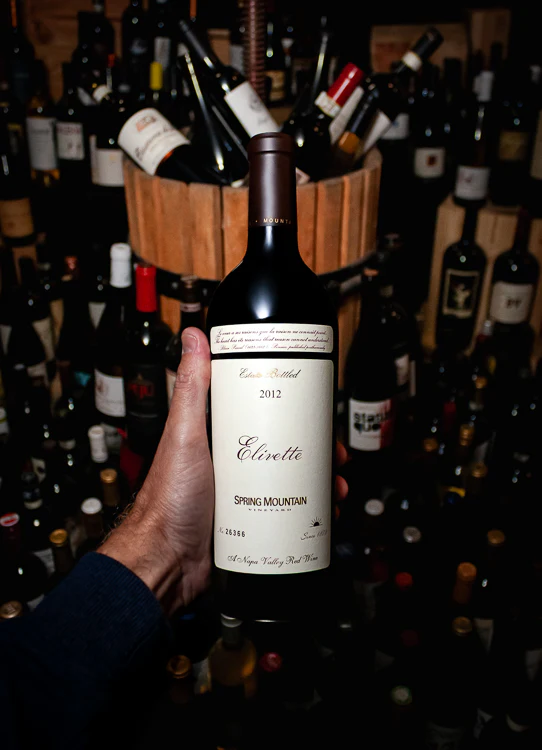 Spring Mountain Vineyard Red Blend Elivette Spring Mountain District Napa Valley 2012