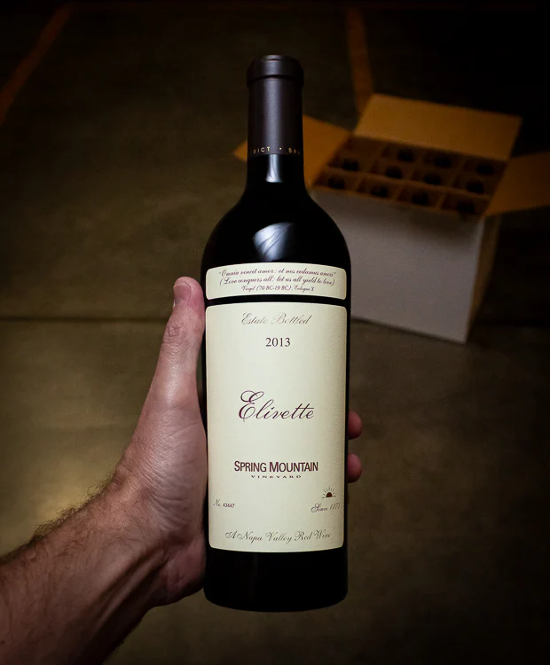 Spring Mountain Vineyard Red Blend Elivette Spring Mountain District Napa Valley 2013
