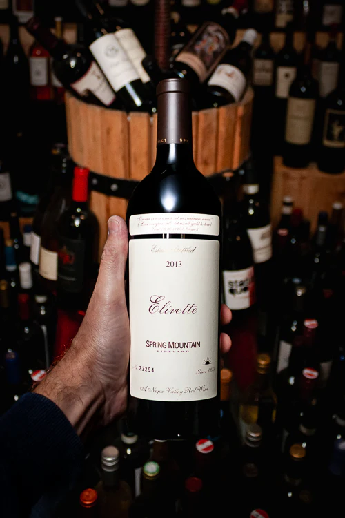 Spring Mountain Vineyard Red Blend Elivette Spring Mountain District Napa Valley 2013 - Image 4