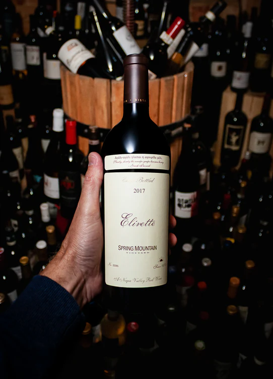 Spring Mountain Vineyard Red Blend Elivette Spring Mountain District Napa Valley 2017