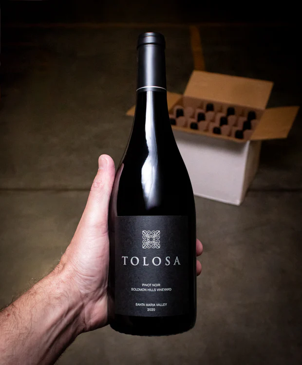 Tolosa Wines Pinot Noir Soloman Hills Vineyard Santa Maria Valley 2020