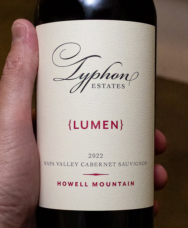 Typhon Cabernet Sauvignon Lumen Howell Mountain Napa Valley 2022 - Image 2